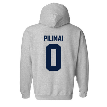 Nevada - NCAA Women's Volleyball : Malia Pilimai - Classic Shersey Hooded Sweatshirt-1