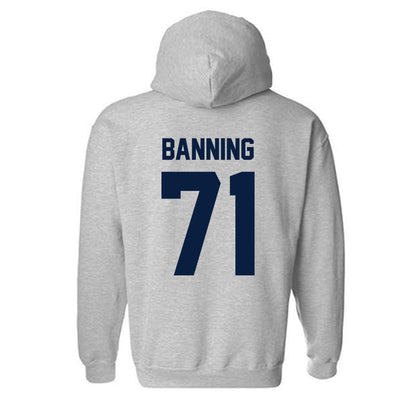 Nevada - NCAA Football : Colin Banning - Classic Shersey Hooded Sweatshirt-1