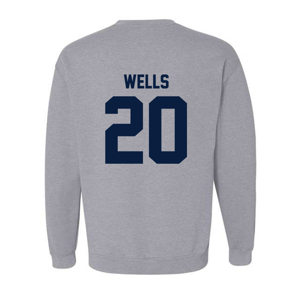 Nevada - NCAA Football : Cody Wells - Classic Shersey Crewneck Sweatshirt-1