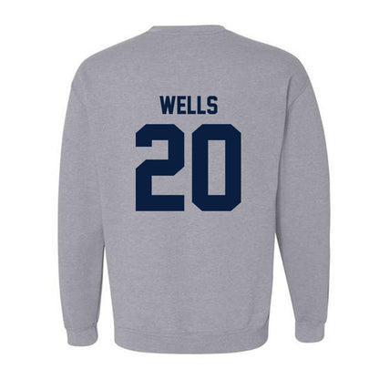 Nevada - NCAA Football : Cody Wells - Classic Shersey Crewneck Sweatshirt-1