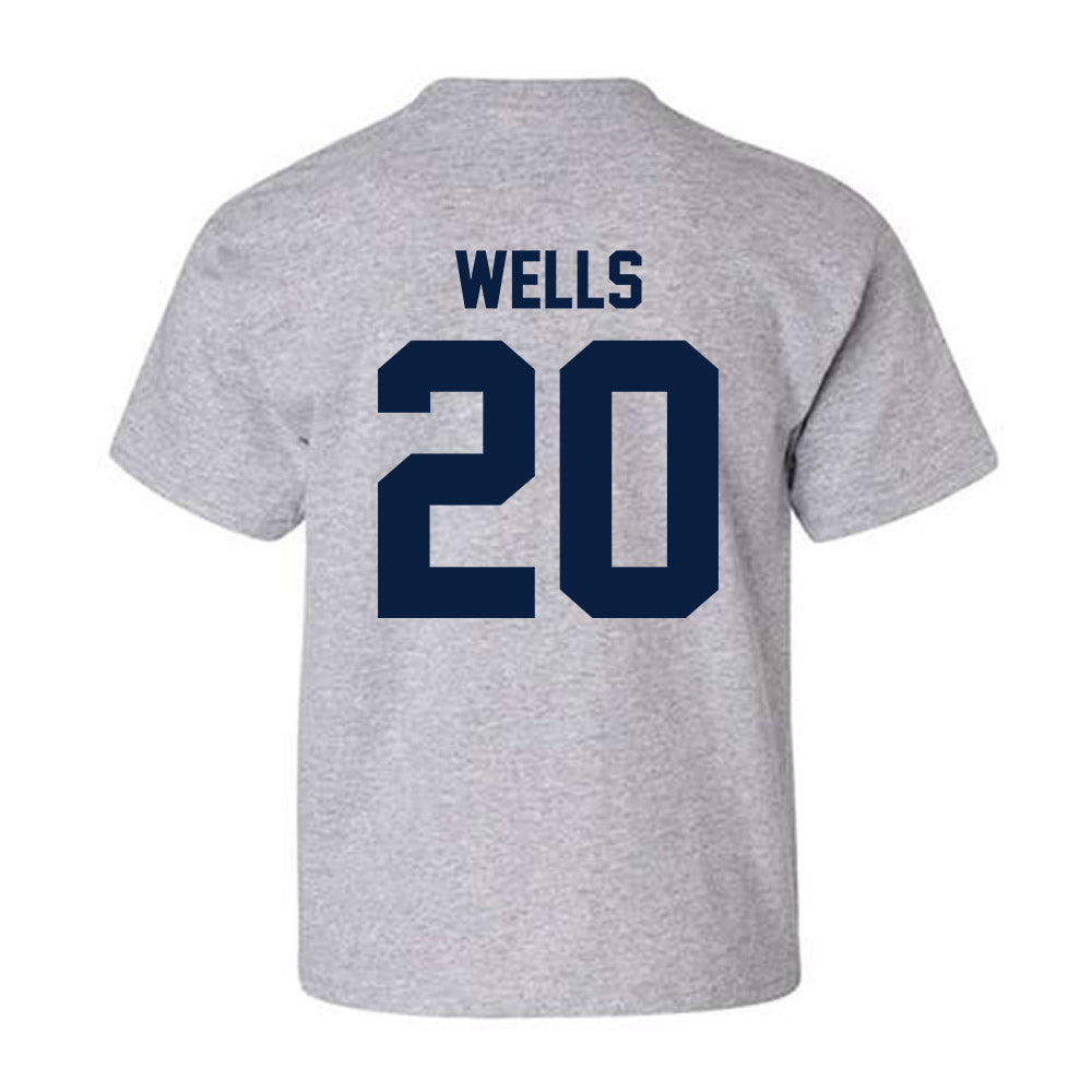 Nevada - NCAA Football : Cody Wells - Classic Shersey Youth T-Shirt-1