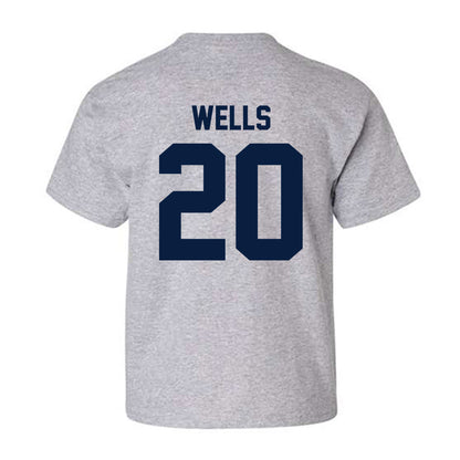 Nevada - NCAA Football : Cody Wells - Classic Shersey Youth T-Shirt-1