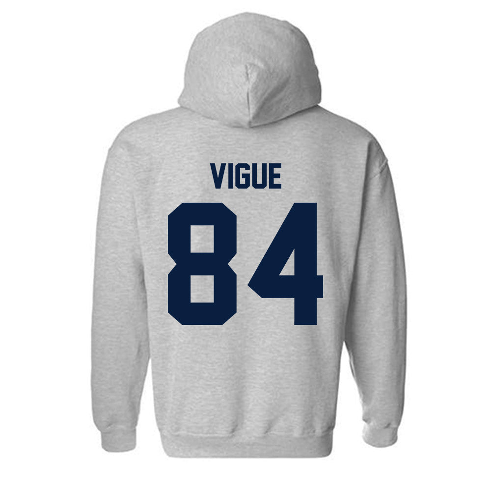 Nevada - NCAA Football : Deven Vigue - Classic Shersey Hooded Sweatshirt-1