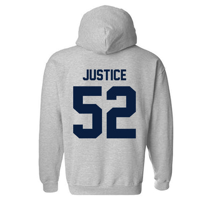 Nevada - NCAA Football : Elias Justice - Classic Shersey Hooded Sweatshirt-1