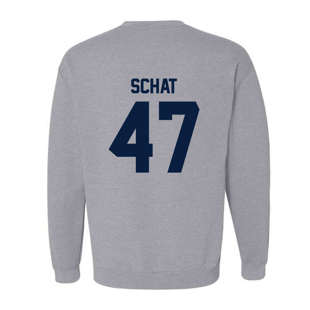 Nevada - NCAA Baseball : Luke Schat - Classic Shersey Crewneck Sweatshirt-1