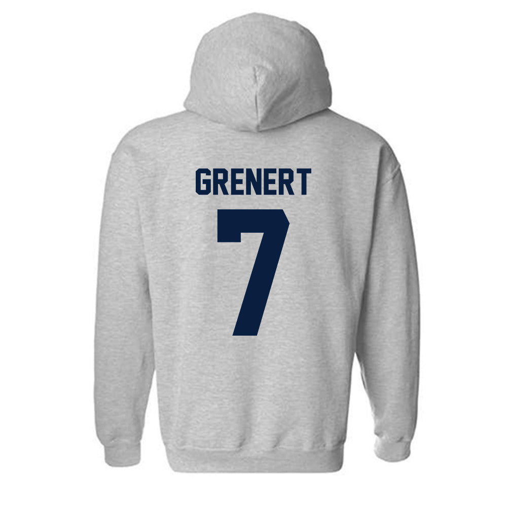 Nevada - NCAA Baseball : Andrew Grenert - Classic Shersey Hooded Sweatshirt-1