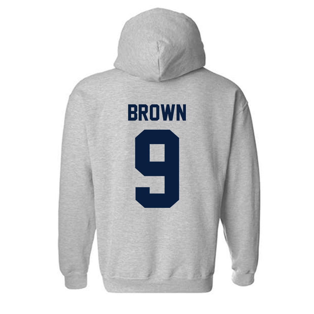 Nevada - NCAA Football : Marshaun Brown - Classic Shersey Hooded Sweatshirt-1