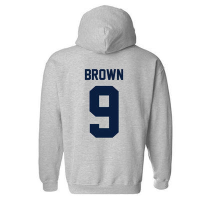 Nevada - NCAA Football : Marshaun Brown - Classic Shersey Hooded Sweatshirt-1