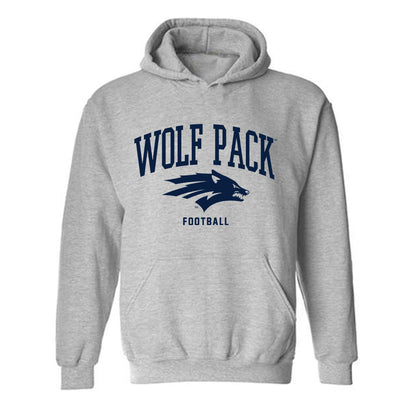 Nevada - NCAA Football : Bryce Echols - Classic Shersey Hooded Sweatshirt-0