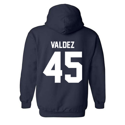 Nevada - NCAA Baseball : Eric Valdez - Classic Shersey Hooded Sweatshirt-1