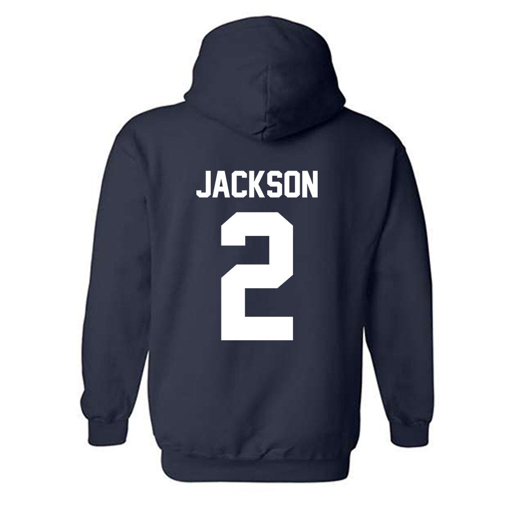 Nevada - NCAA Football : Janerious Jackson - Classic Shersey Hooded Sweatshirt-1