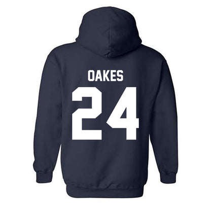 Nevada - NCAA Baseball : Ryan Oakes - Classic Shersey Hooded Sweatshirt-1