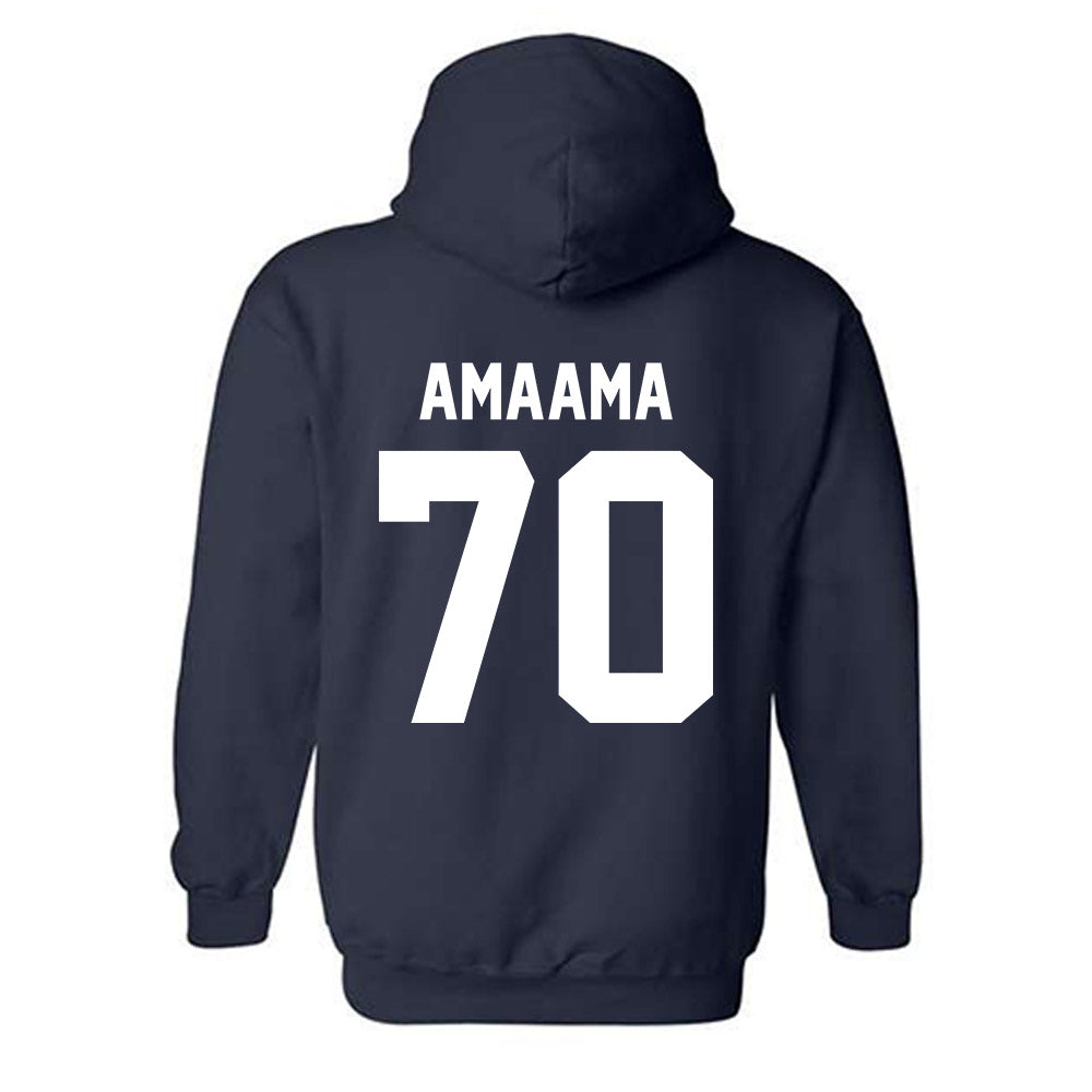 Nevada - NCAA Football : Tapuvae Amaama - Classic Shersey Hooded Sweatshirt-1