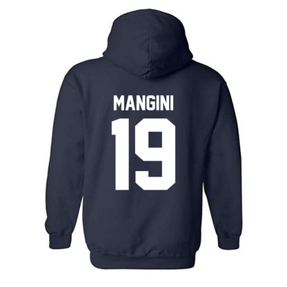 Nevada - NCAA Baseball : Owen Mangini - Classic Shersey Hooded Sweatshirt-1