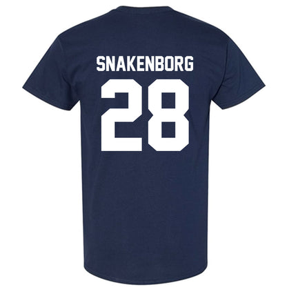 Nevada - NCAA Baseball : nate Snakenborg - Classic Shersey T-Shirt-1