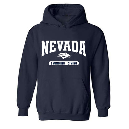 Nevada - NCAA Women's Swimming & Diving : Isabelle Wright - Classic Shersey Hooded Sweatshirt-0