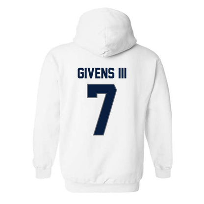 Nevada - NCAA Football : Gary Givens III - Classic Shersey Hooded Sweatshirt-1