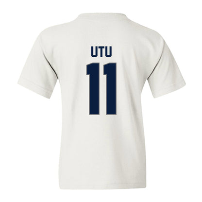 Nevada - NCAA Football : Poasa Utu - Classic Shersey Youth T-Shirt-1