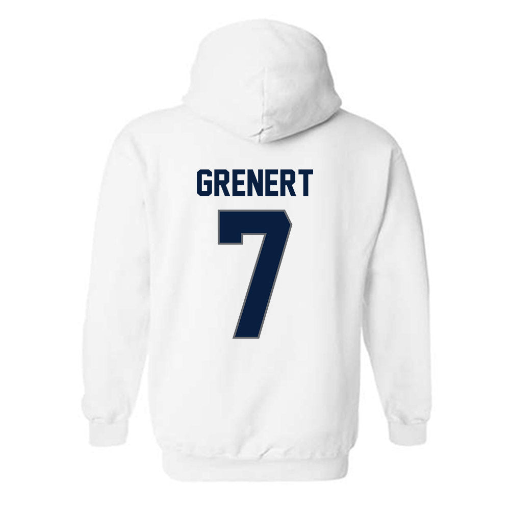 Nevada - NCAA Baseball : Andrew Grenert - Classic Shersey Hooded Sweatshirt-1