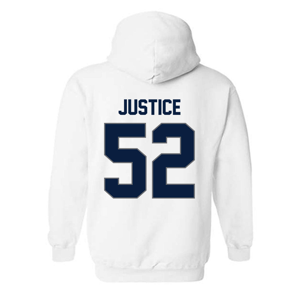 Nevada - NCAA Football : Elias Justice - Classic Shersey Hooded Sweatshirt-1
