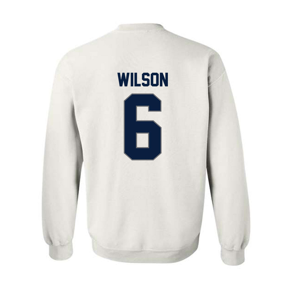 Nevada - NCAA Football : Cooper Wilson - Classic Shersey Crewneck Sweatshirt-1
