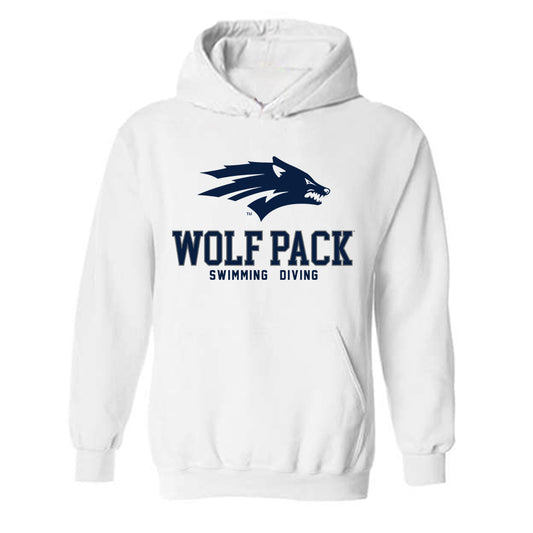 Nevada - NCAA Women's Swimming & Diving : Isabelle Gomez - Classic Shersey Hooded Sweatshirt-0