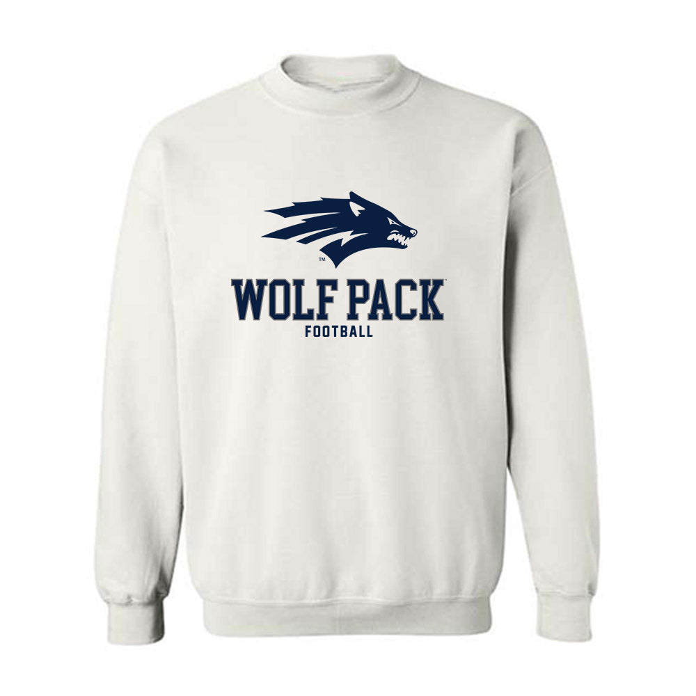 Nevada - NCAA Football : Deven Vigue - Classic Shersey Crewneck Sweatshirt-0