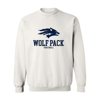 Nevada - NCAA Football : Deven Vigue - Classic Shersey Crewneck Sweatshirt-0