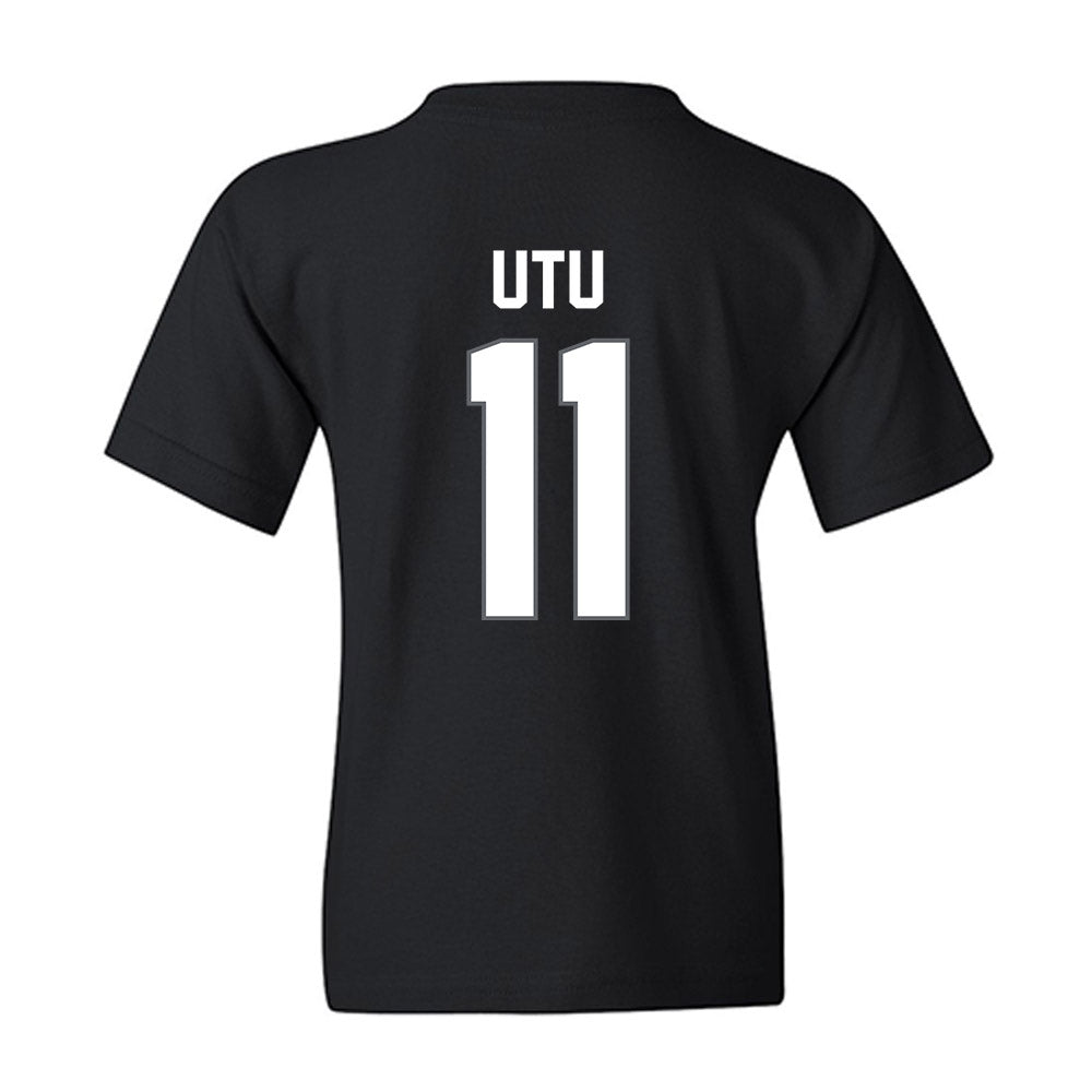 Nevada - NCAA Football : Poasa Utu - Classic Shersey Youth T-Shirt-1