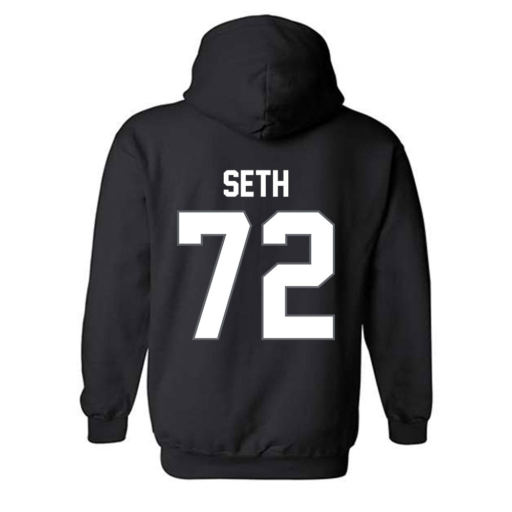 Nevada - NCAA Football : Jakobus Seth - Classic Shersey Hooded Sweatshirt-1
