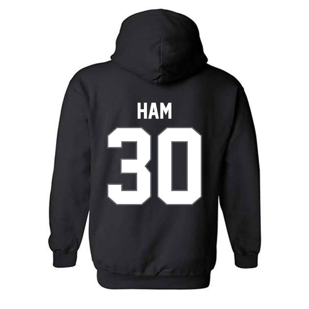 Nevada - NCAA Baseball : Billy Ham - Classic Shersey Hooded Sweatshirt-1