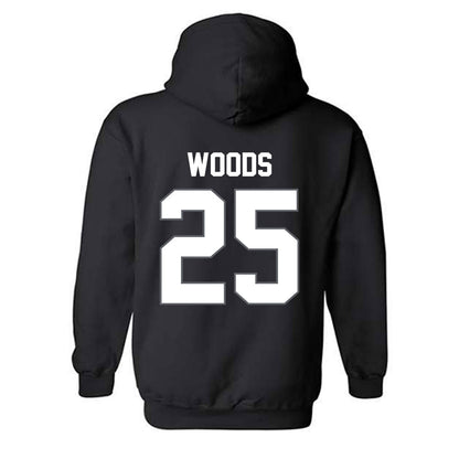 Nevada - NCAA Football : Ky Woods - Classic Shersey Hooded Sweatshirt-1