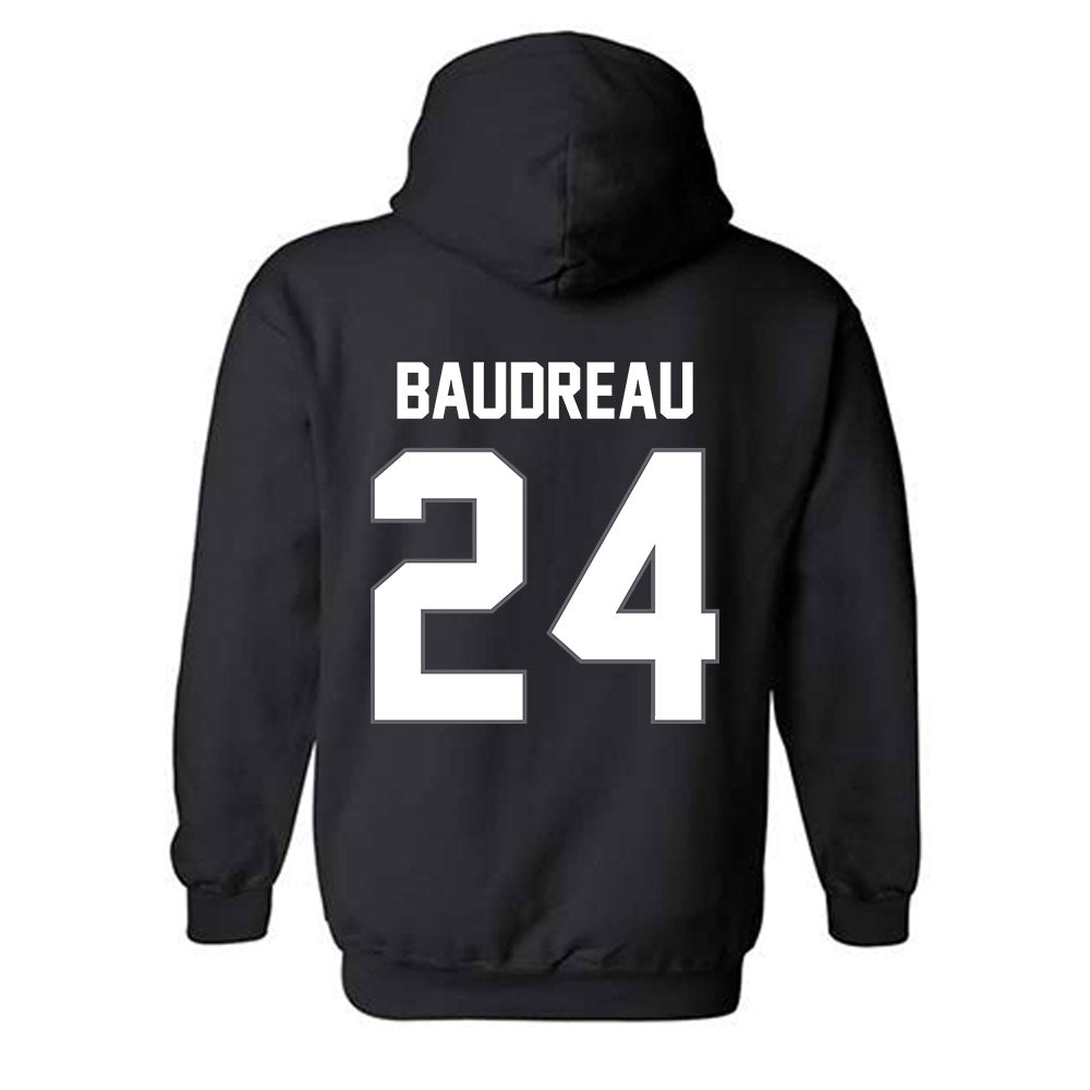 Nevada - NCAA Men's Basketball : Christopher Baudreau - Classic Shersey Hooded Sweatshirt-1