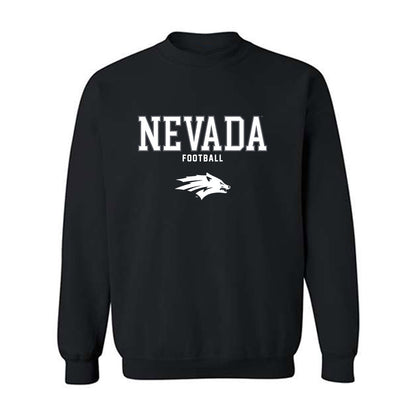 Nevada - NCAA Football : Deven Vigue - Classic Shersey Crewneck Sweatshirt-0
