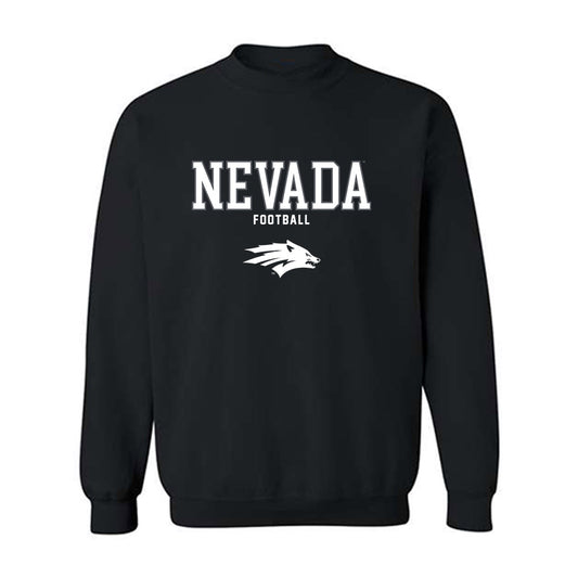 Nevada - NCAA Football : Deven Vigue - Classic Shersey Crewneck Sweatshirt-0