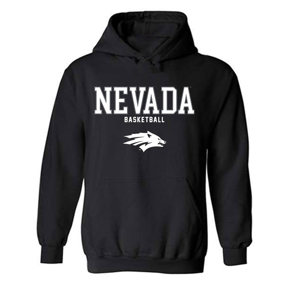 Nevada - NCAA Men's Basketball : Christopher Baudreau - Classic Shersey Hooded Sweatshirt-0