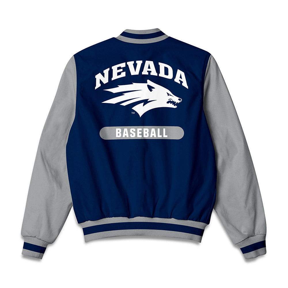 Nevada - NCAA Baseball : Ryan Oakes - Bomber Jacket-1