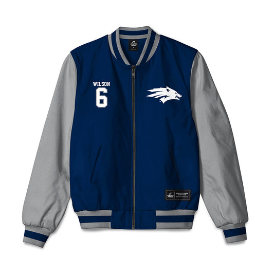 Nevada - NCAA Football : Cooper Wilson - Bomber Jacket-0