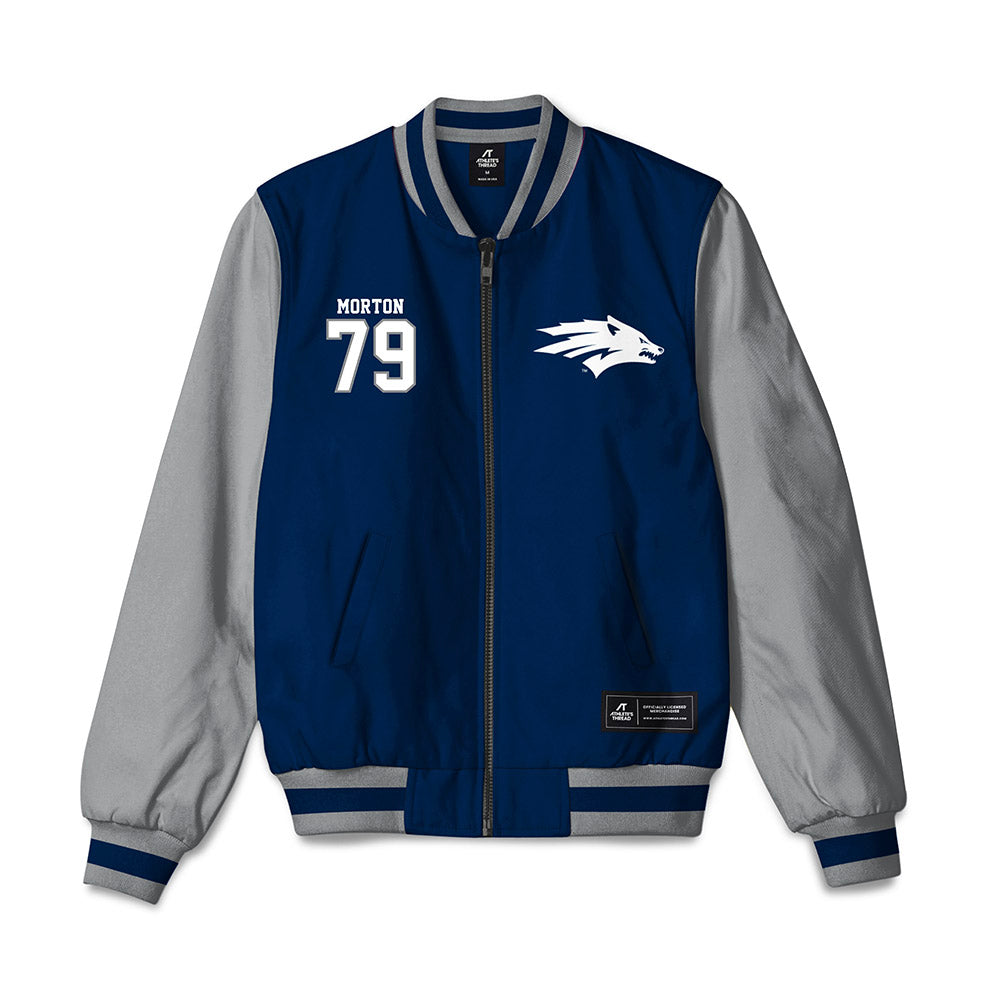 Nevada - NCAA Football : Ailama Morton - Bomber Jacket-0