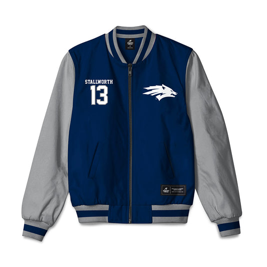 Nevada - NCAA Football : Tajean Stallworth - Bomber Jacket-0
