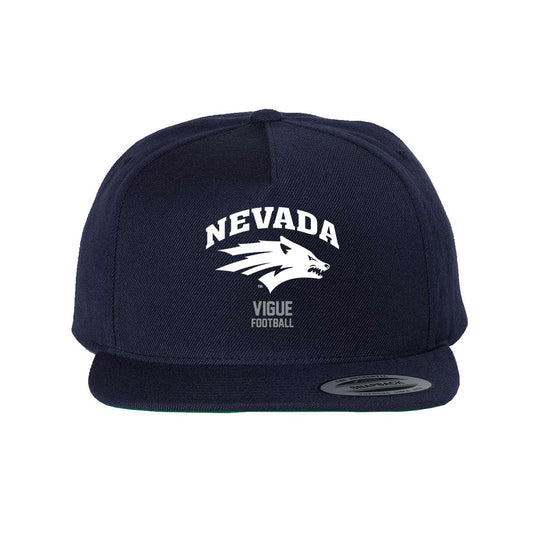 Nevada - NCAA Football : Deven Vigue - Snapback Hat-0