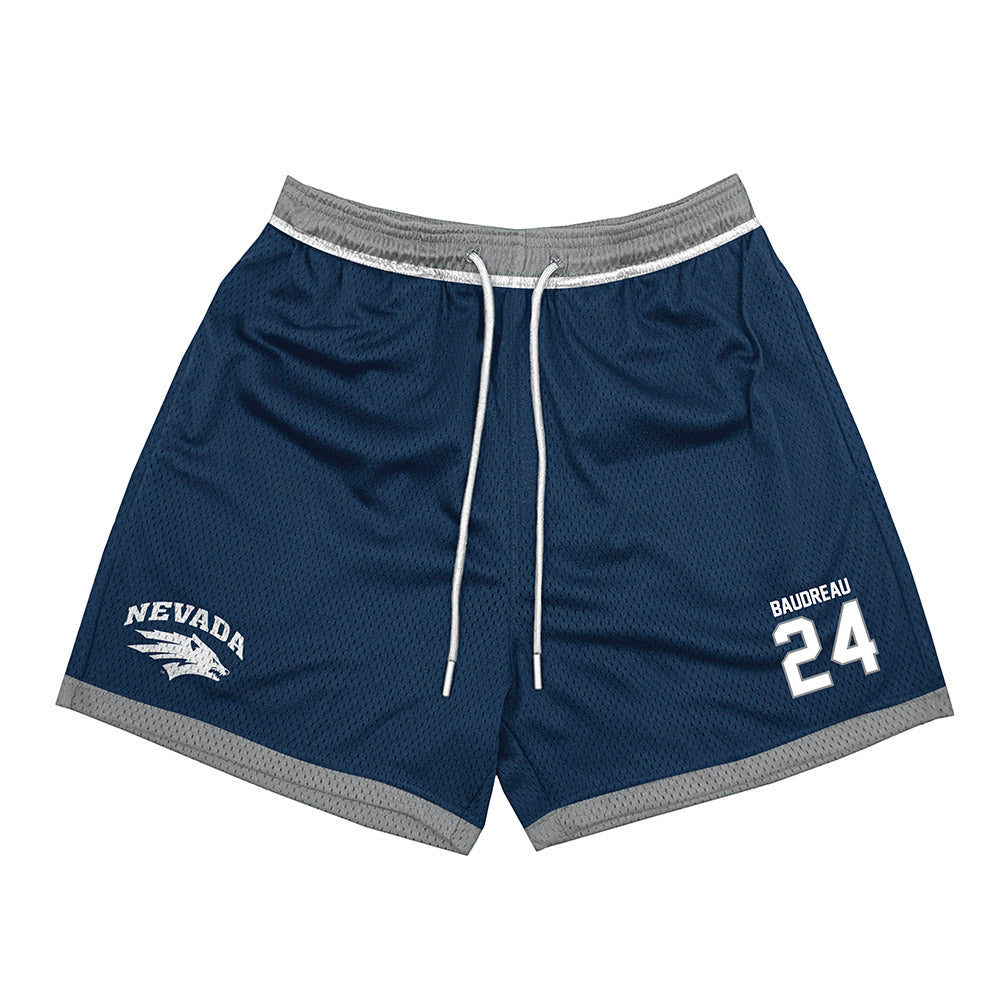 Nevada - NCAA Men's Basketball : Christopher Baudreau - Shorts-0