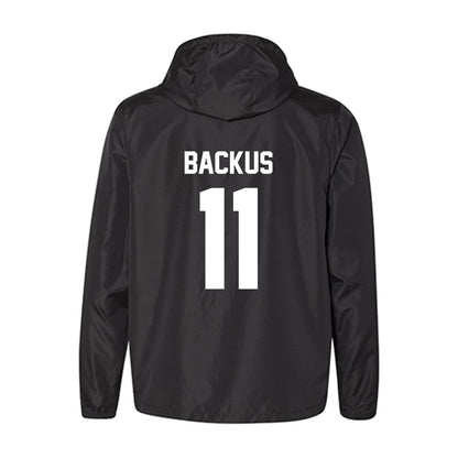 Nevada - NCAA Women's Basketball : Britain Backus - Windbreaker-1