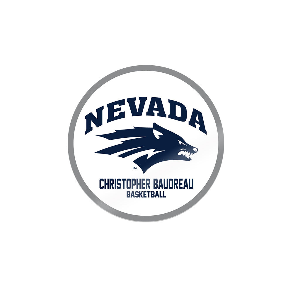 Nevada - NCAA Men's Basketball : Christopher Baudreau - Sticker-0