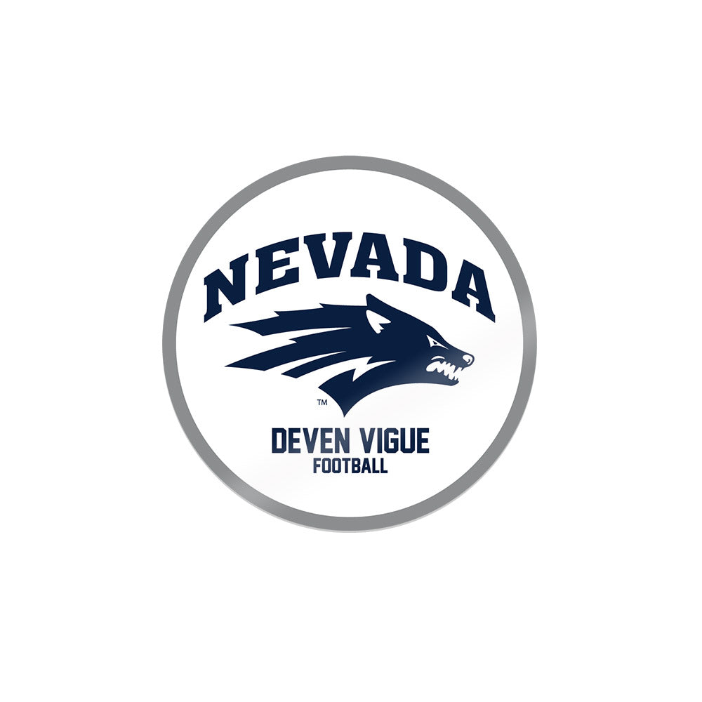 Nevada - NCAA Football : Deven Vigue - Sticker-0