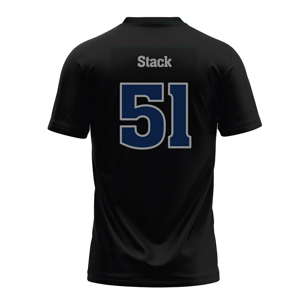 Nevada - NCAA Football : Cian Stack - Black Premium Football Jersey-1