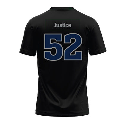 Nevada - NCAA Football : Elias Justice - Black Premium Football Jersey-1