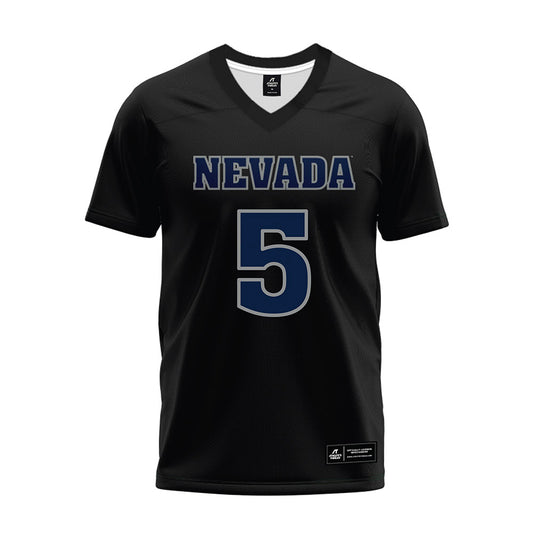 Nevada - NCAA Football : Reeve Slone - Black Premium Football Jersey-0