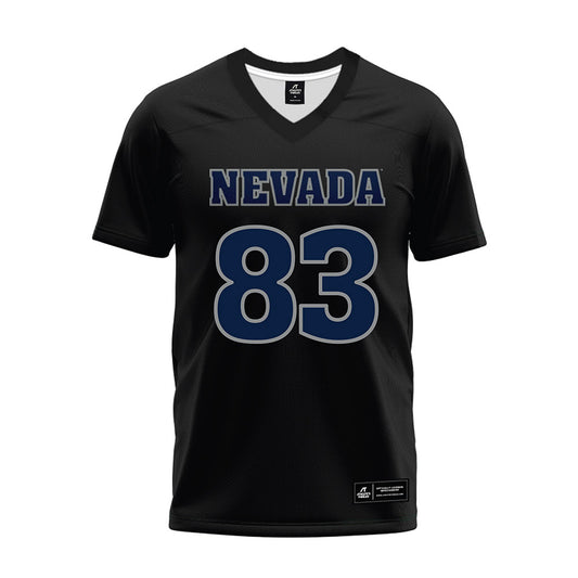Nevada - NCAA Football : Carter Eck - Black Premium Football Jersey-0