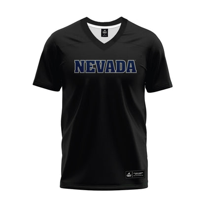 Nevada - NCAA Football : Donnie Cheers - Black Premium Football Jersey-0